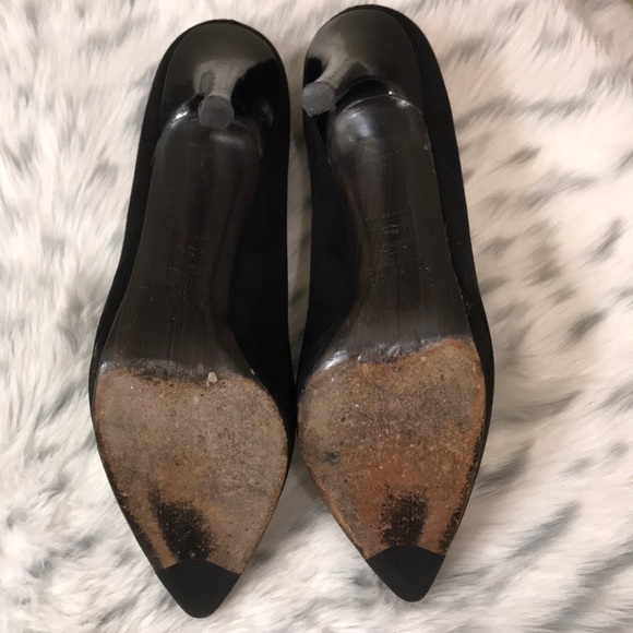 Stuart Weitzman black suede heels - Picture 11 of 12